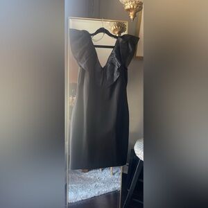 Perfect little black cocktail dress! Eliza J size 18. Very flattering